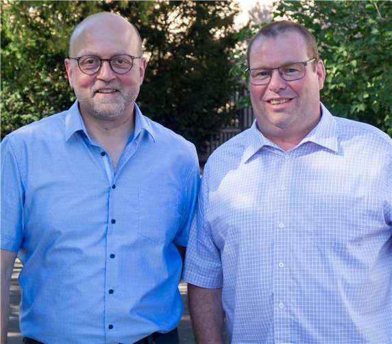 Norbert Schmitz und Markus Engel sind Ständige Diakone im Kreis Cochem-Zell.Foto: Bistum Trier