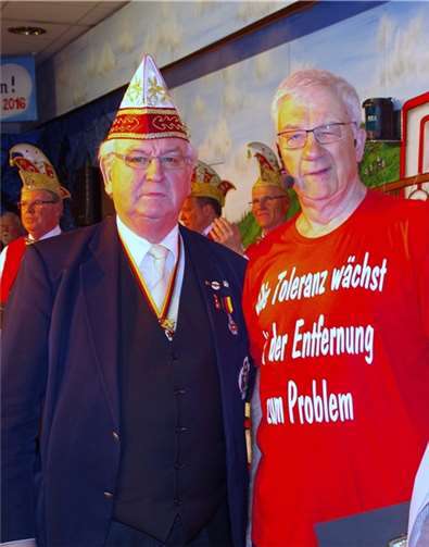 Norbert Weber wurde durch den Ehrenpräsidenten des RKK geehrt!