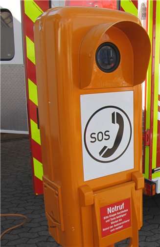 Notrufsäule. G. Arleth