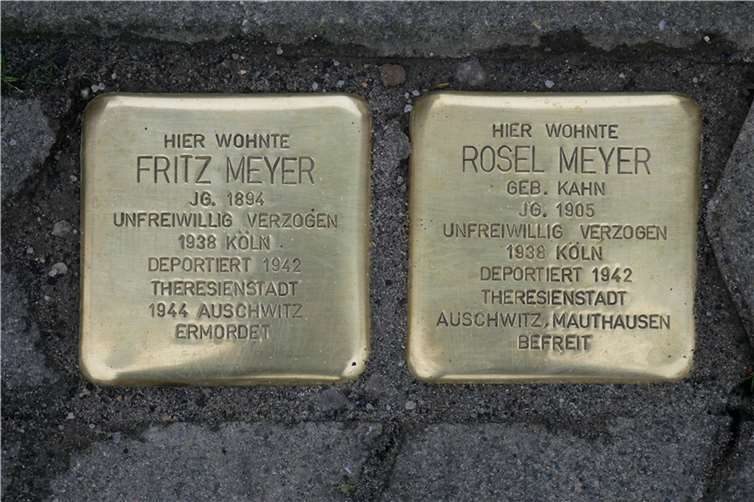 Nun ist dem von den Schergen des Nazi-Regimes verfolgten Fritz Meyer und seiner Frau Rosel ein Denkmal gesetzt worden.