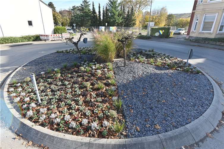 Nun sieht ist der Kreisel wieder ein Hingucker. Foto: Stadt Bad Neuenahr-Ahrweiler