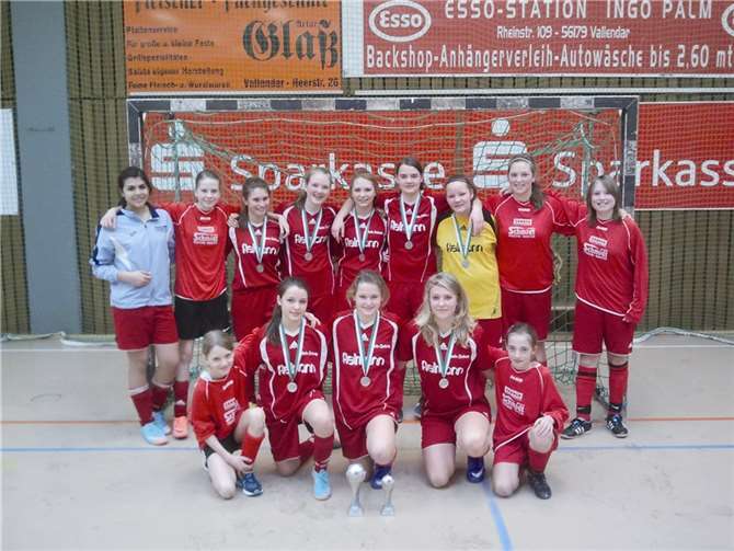 Nun steht den erfolgreichen Fußballerinnen die Rheinlandmeisterschaft bevor.privat