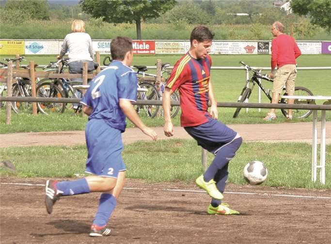 Nur selten durchsetzen konnte sich der TV Mülhofen im Hinspiel beim SV Niederwerth. Im Rückspiel will sich der TVM nun für die 0:2 Auftaktniederlage revanchieren. -TH-