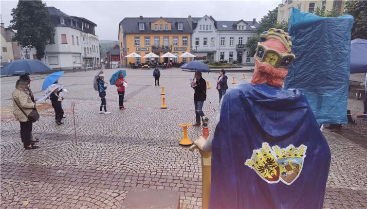 Nur wenige Härtefans bei konstanten Nieselregen bei der 7. Auflage. Fotos: BL