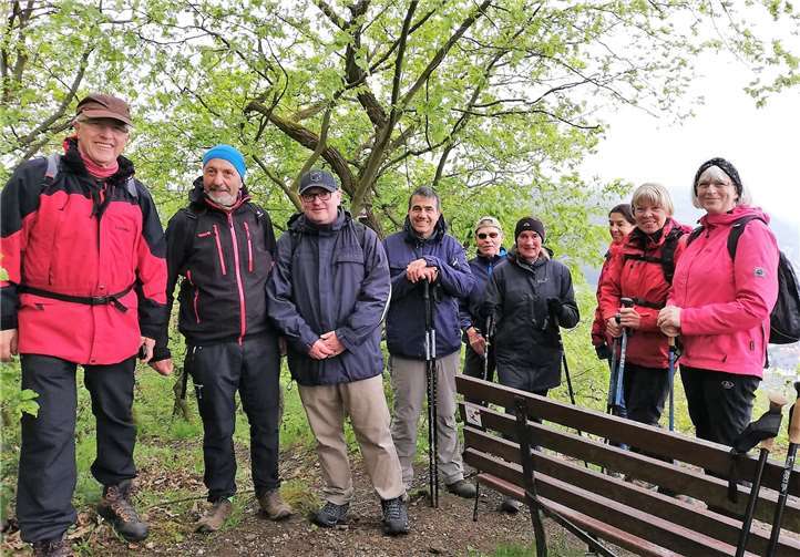 Nur wenige Wanderfreunde hatten sich zu der Tour eingefunden. Fotos: Kulturverein