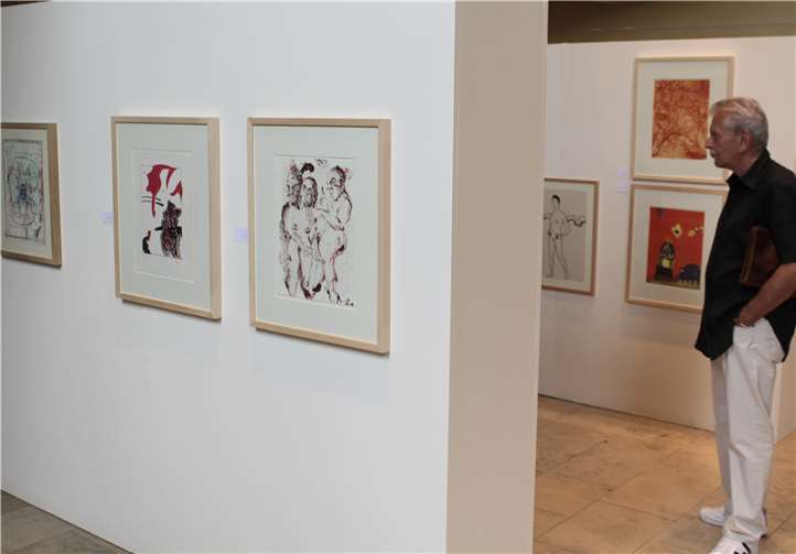 Nur wer am Samstag frühzeitig in die Stadthalle gekommen war, konnte in aller Ruhe die unterschiedlichen Druckarbeiten studieren