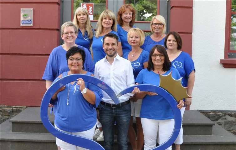 OB David Langner besuchte das Sommerfest der Fidelen Mädcher.Foto: privat