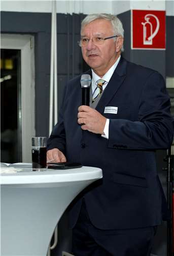 OB Hofmann-Göttig begrüßte die Gäste zum letzten Mal, seine Amtsperiode endet 2018.