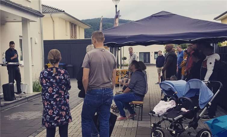 OB - Kandidat Lennart Siefert erläuterte seine Ziele.Foto: Privat