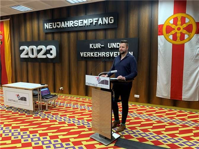 OB Siefert blickt zuversichtlich in die Zukunft.