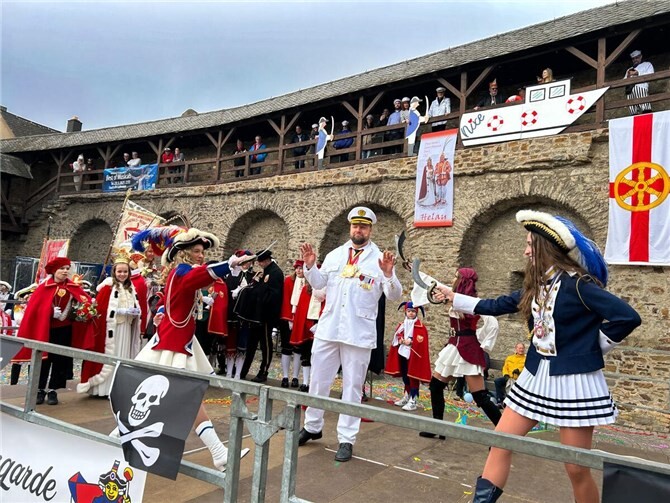 OB Siefert war beim Säbelkampf chancenlos.