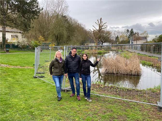 OBR Eich: Stefanie Grünewald, Oliver Lescher, Sabine Petersen-Tomaschoff.Foto: Daniela Schlaus