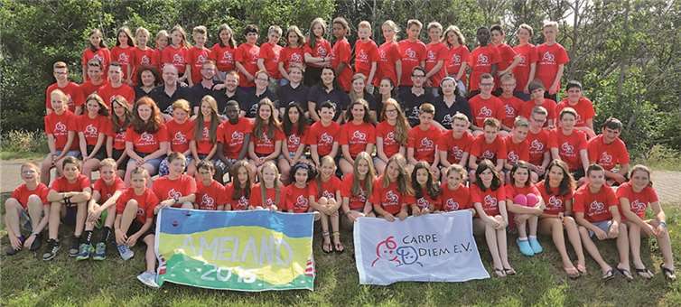 Ob Fahrradrallye, Beachparty oder Live-Stratego: Auch bei der diesjährigen Carpe Diem-Freizeit auf Ameland war für jeden Geschmack etwas dabei. privat