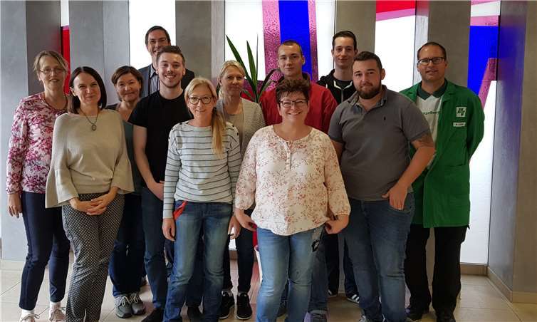 Ob im Seniorenzentrum oder im Hospital: Die Auszubildenden sammelten am Ehrenamtstag spannende Einblicke in den täglichen Umgang mit Patienten und Bewohnern.privat