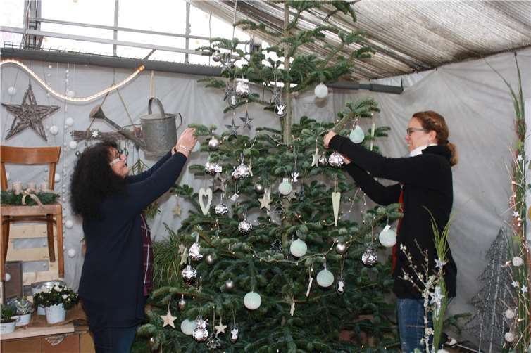 Ob in Silber, Gold oder anderen Farben. Schöner Baumschmuck darf an Weihnachten nicht fehlen.