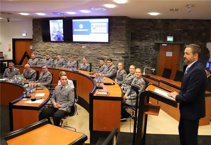 Oberbürgermeister Christian Greiner begrüßte zahlreiche Gäste.