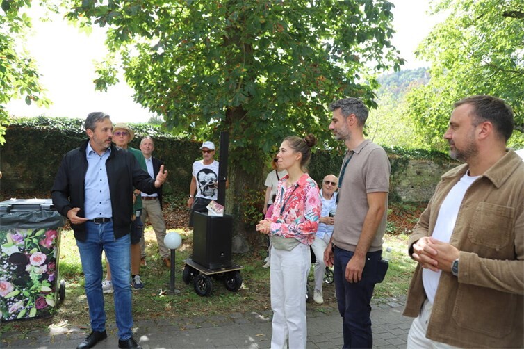 Oberbürgermeister Christian Greiner eröffnete die 3. Herbstpartie.
