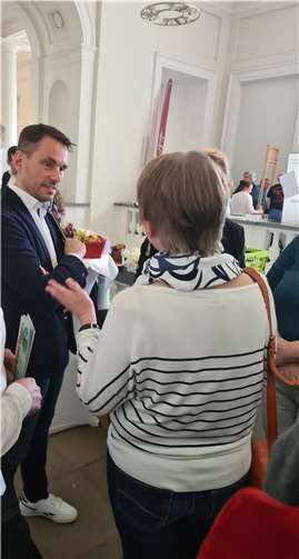 Oberbürgermeister David Langner hatte zum ersten Ehrenamtsfest ins Koblenzer Schloss geladen. Quelle: Stadt Koblenz