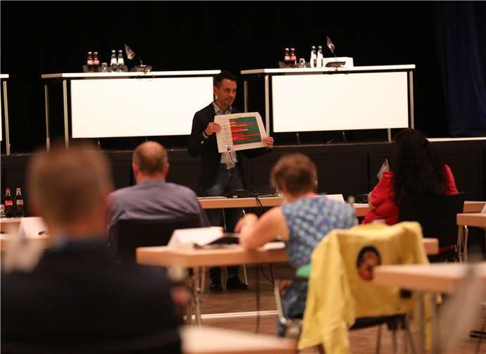 Oberbürgermeister David Langner stellte sich den Fragen der Vereinsvertreter.