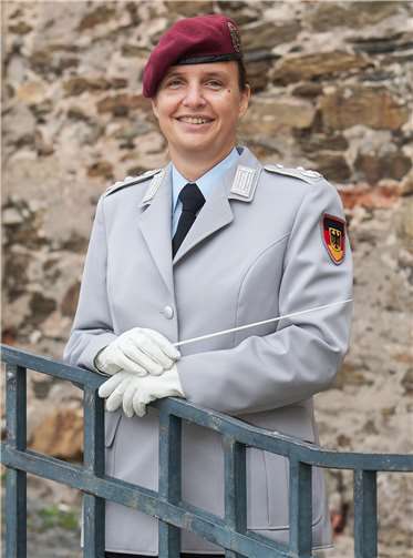 Oberstleutnant Alexandra Schütz-Knospe.