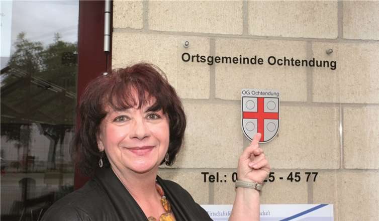 Ochtendungs alte und neue Ortsbürgermeisterin Rita Hirsch eroberte mit 54,3 % das Ochtendunger Rathaus gegen zwei Konkurrenten gleich beim ersten Urnengang. WE