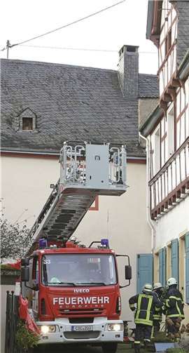 Offensichtlich kamen die im Haus befindlichen Personen mit dem Schrecken davon.TE