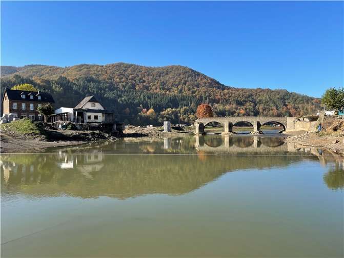 Oft geklickt: Der AW-Wiki-Artikel zur Nepomuk-Brücke in Rech wurde nach der Flut überaus viel gelesen.  Foto: ROB