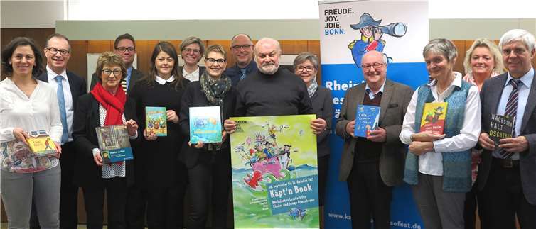 Ohne die finanzielle Unterstützung der zahlreichen Sponsoren könnte Käpt’n Book in Wachtberg nicht stattfinden.Gemeinde Wachtberg/mm