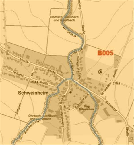 O(h)rbach mit und ohne „h“. Copyright: Sammlung Zehnthaus – Karte B005 lanuv.nrw.de