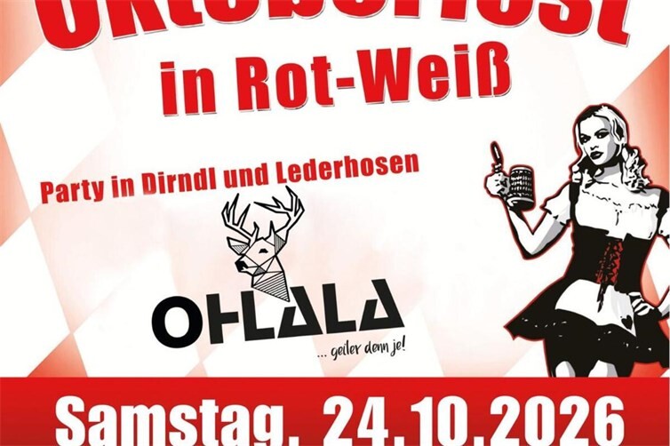 Oktoberfest in Rot-Weiß