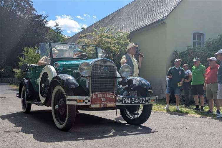 Oldtimer-Marathon im Ahrtal. Foto: privat