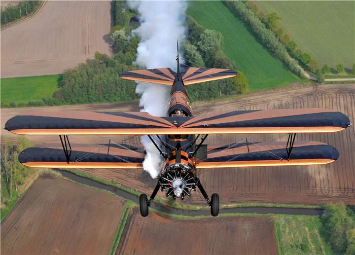 Oldtimer wie die Boeing Stearman werden den Besuchern präsentiert werden. privat