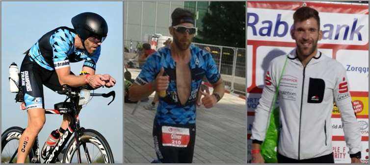 Oliver Bungert bei der Challenge Almere. privat