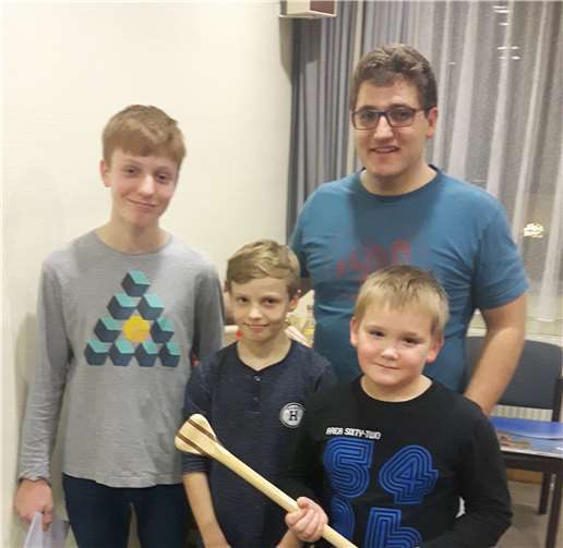 Oliver Lejeune ist der fleißigste Paddler der Vereinsjugend, und somit Vereinsmeister geworden.Privat