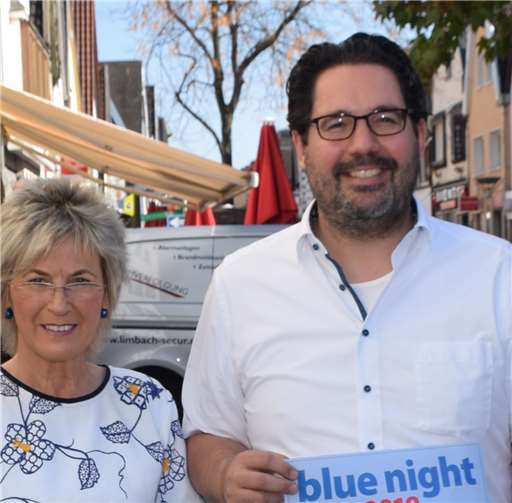 Oliver Wolfund Ruth Gelbe stellten sich den Fragen von„BLICK aktuell“.Foto: EICH