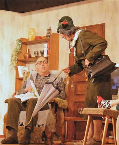 Opa Herbert und Tante Margret sind nicht unbedingt Freunde.