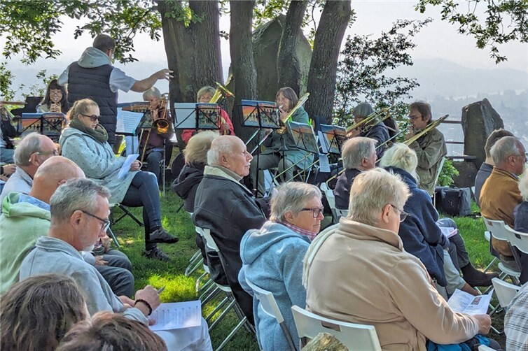 Open Air Gottesdienst auf der Erpeler Ley