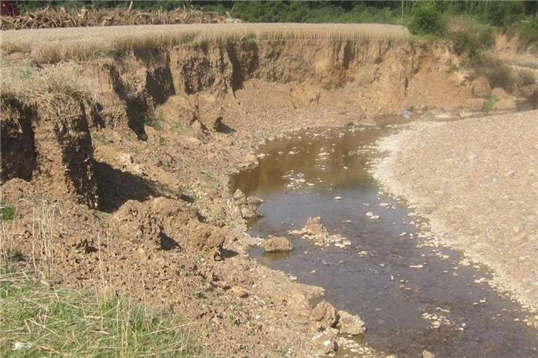 Orbach nach der Flut.  Copyright: Scholz