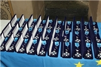 Die  St. Hubertus Schützenbruderschaft Weißenthurm feiert mit europäischer Gemeinschaft