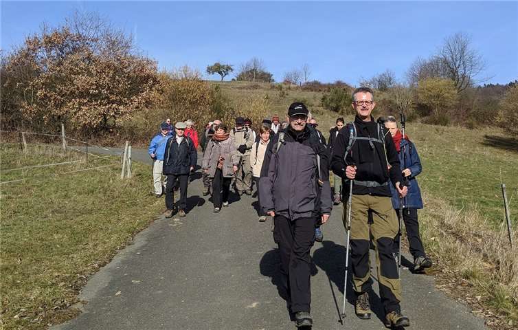 Ordentlich Vitamin D tanken konnte die 27-köpfige Wandergruppe am Sonntag. Foto: Taunusklub Bad Ems