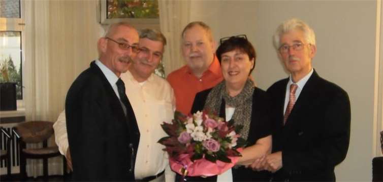Orga Team v.l. Uli Neustein, Bernd Conradt, Wolfgang Steil, Iris Haase FK, Peter Haubs.