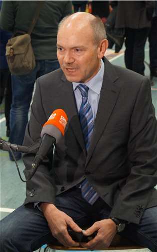 Ortsbürgermeister Heinz Zilles redete in Lieg Tacheles.