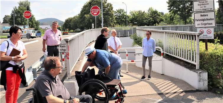Ortstermin an der Unterführung am Friedhof in Wirges. Foto: privat