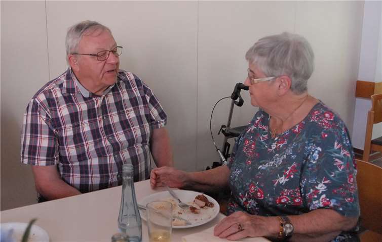 Ortsverbandsvorsitzender Friedrich Weber kümmert sichgerne um die Sorgen und Nöte der Mitglieder.