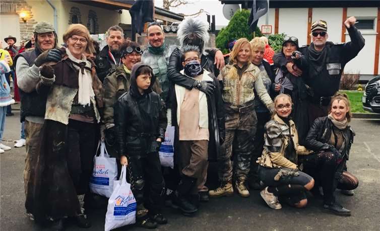 Ortsvorsteher Holger Klöß war Teil der Gruppe „Erd-Endzeitstimmung“. Fotos: privat