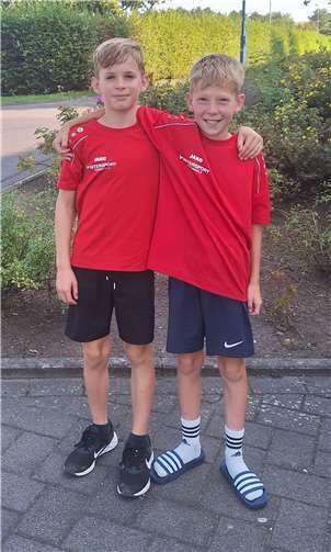Oskar Schwarz und Linus Funk belegen den 7. Und 8. Platz der Vorrangliste in Nassau. Foto: privat