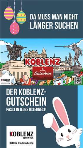 Osterei #7: Koblenz-Gutschein