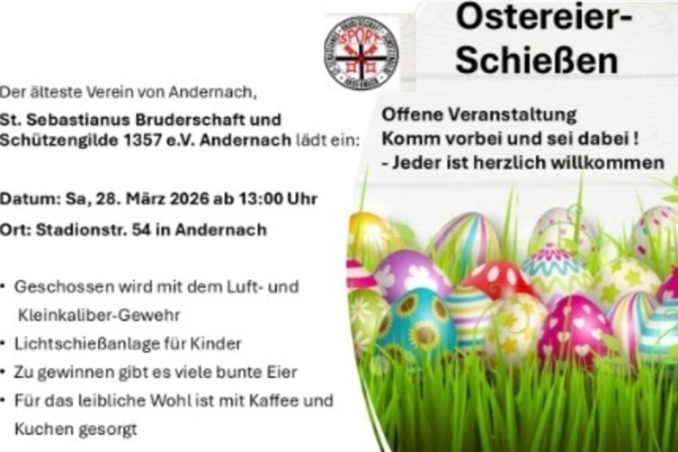 Ostereierschießen 2026