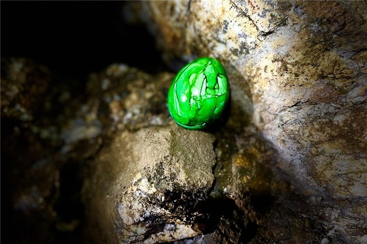 Ostereiersuche in der Grube Bendisberg  in St.Jost bei Langenfeld