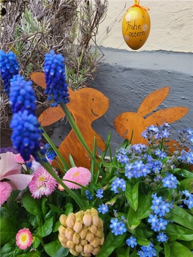 Osterstand am 4. April.  Foto: Tierschutz Siebengebirge